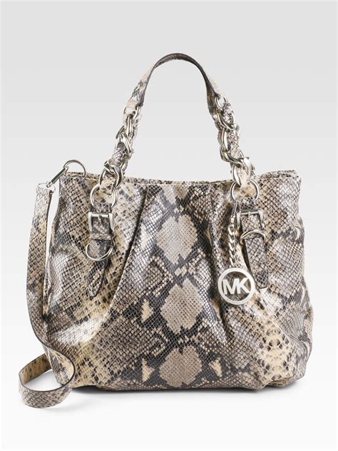 Michael kors python bag + FREE SHIPPING 